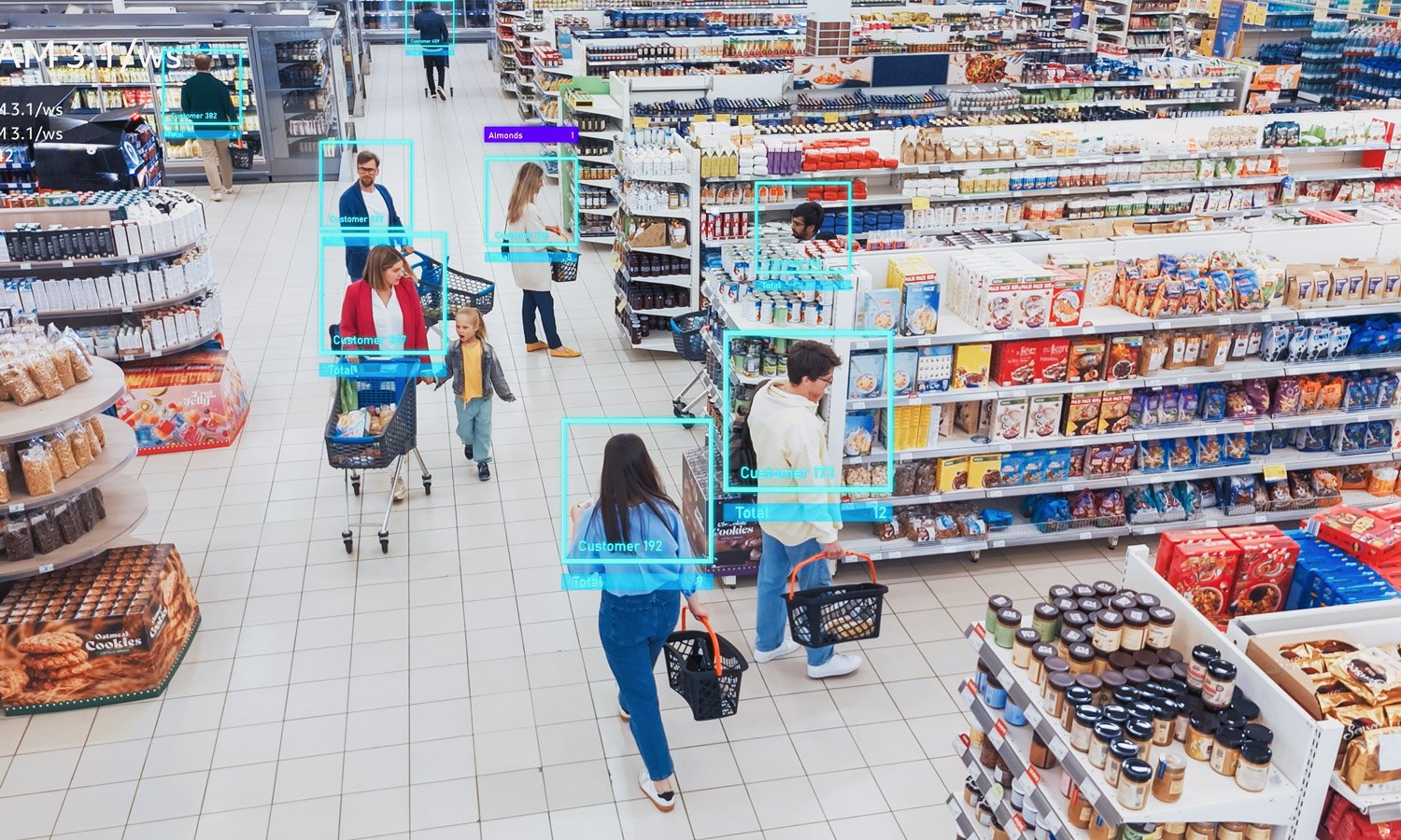 Un commerce de détail analyse l’achalandage de son magasin.