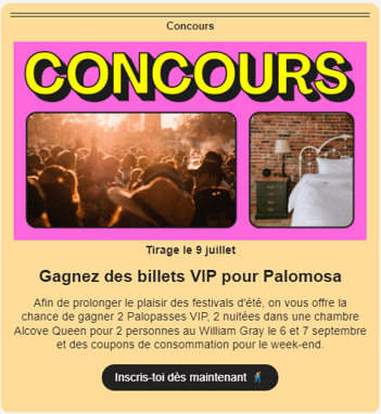 Newsletter with intuitive UI/UX buttons