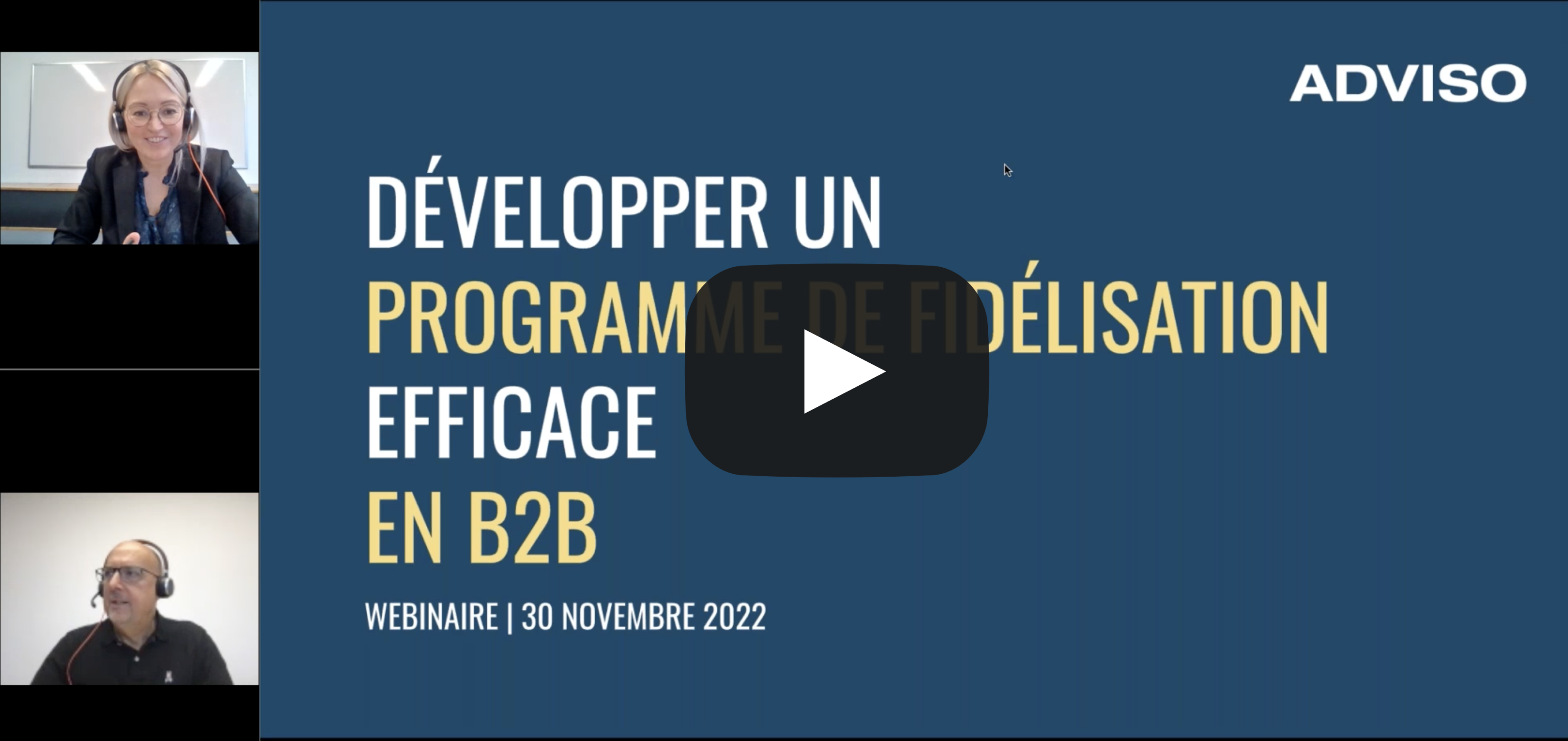 Capture d'écran webinaire pour cliquer et visionner