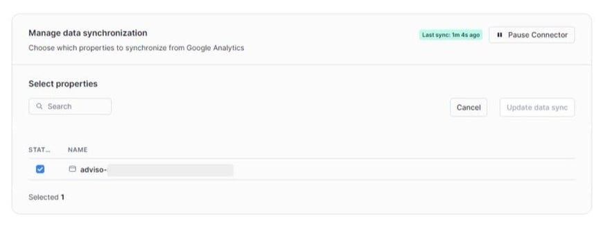 Manage data synchronization Snowflake