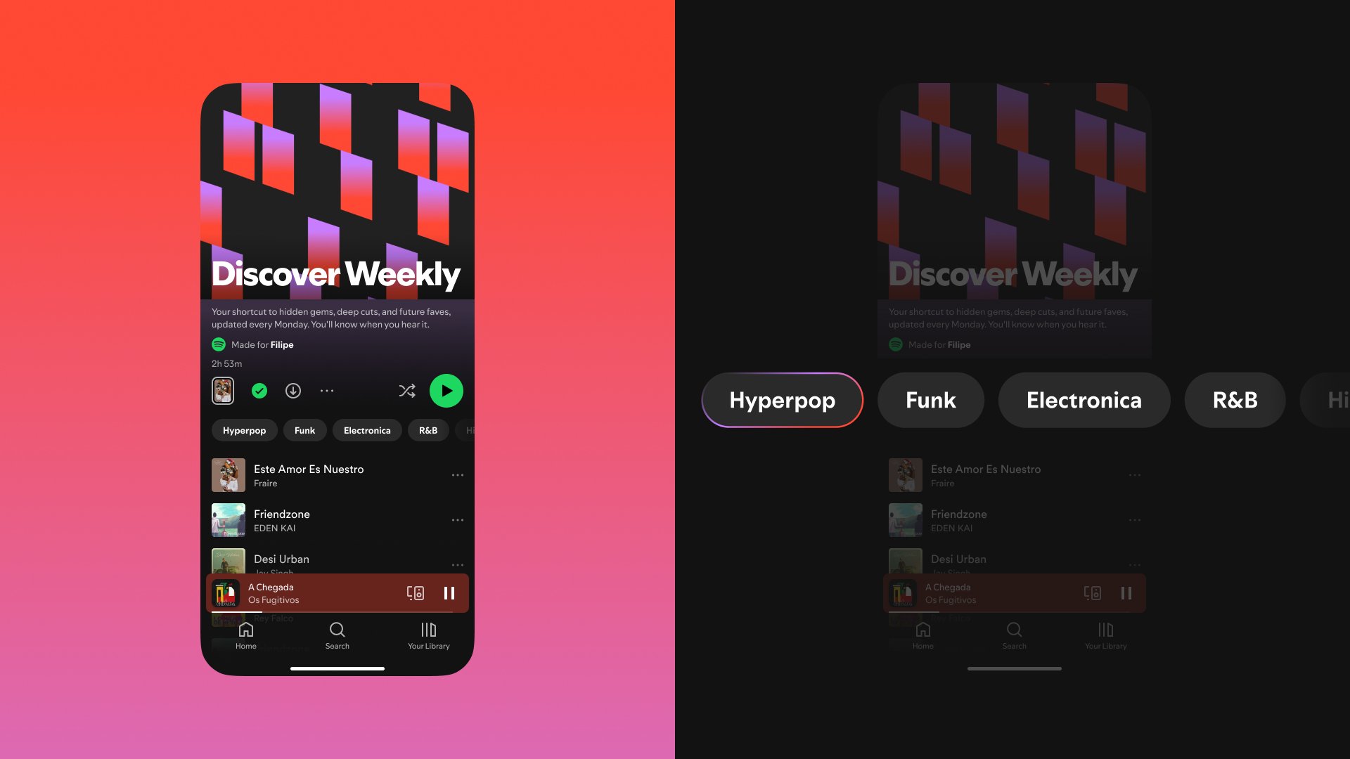 Spotify Discover Weekly personalized playlist