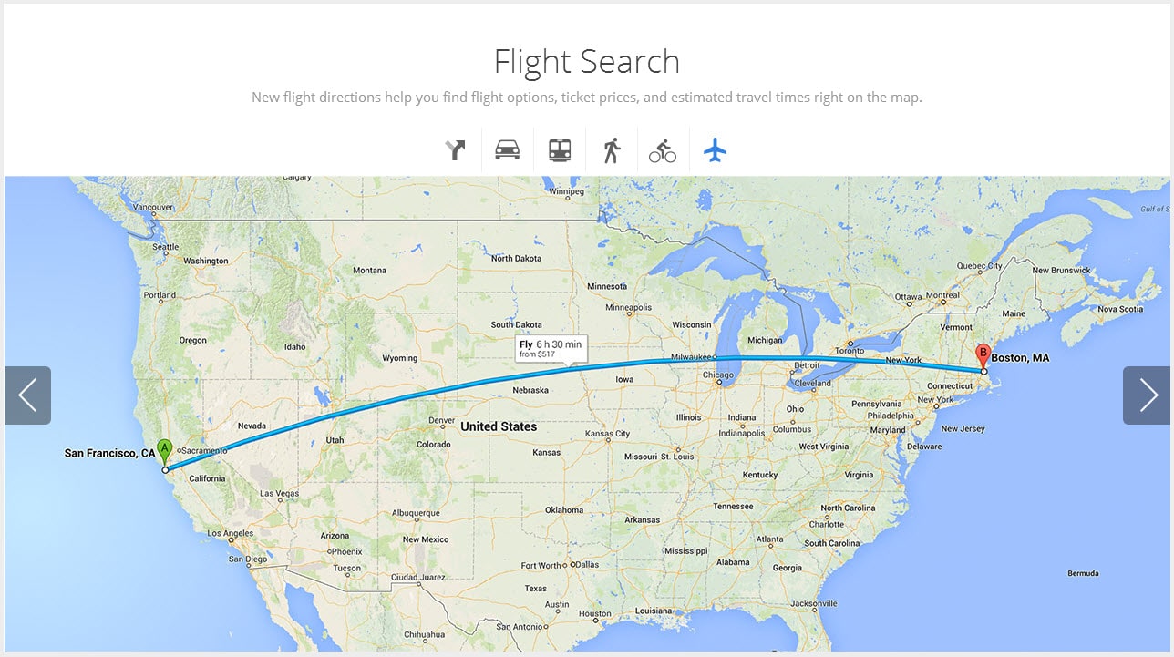 new-google-maps-flight-search