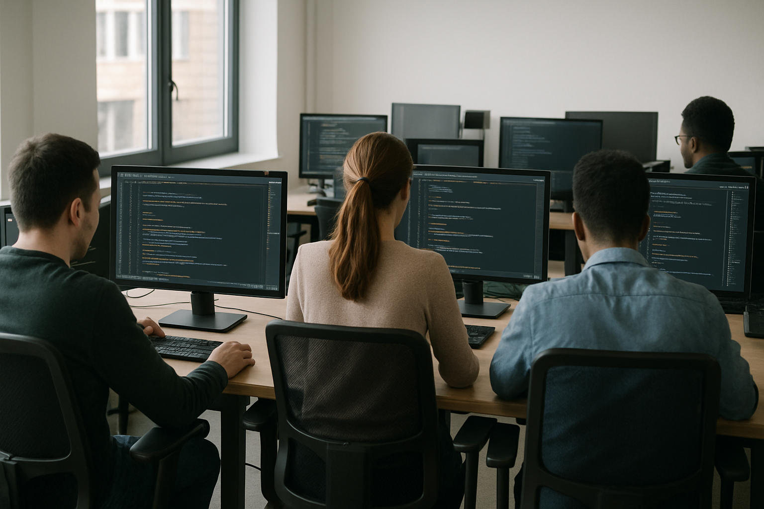 Marketers working